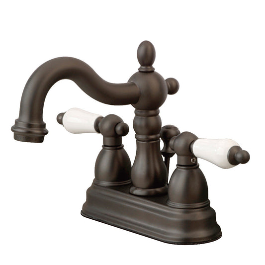 Heritage 4 Inch Centerset Bathroom Faucet in Oil Rubbed Bronze