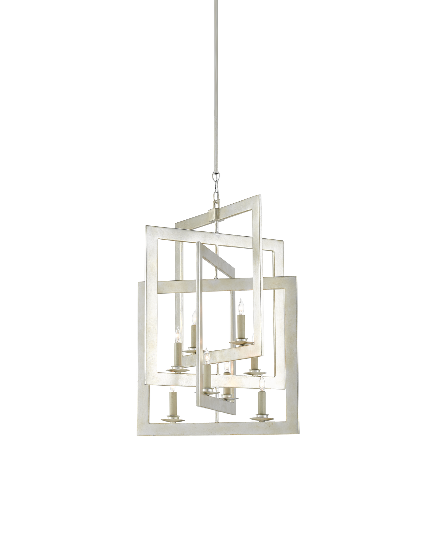 Middleton Small Silver Chandelier
