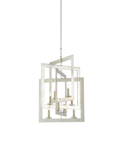 Middleton Small Silver Chandelier
