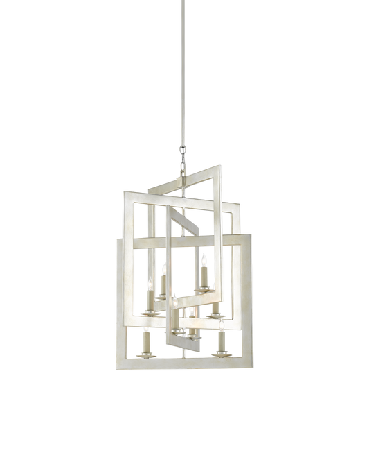 Middleton Small Silver Chandelier