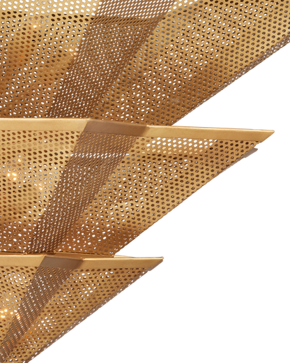 Hanway Gold Chandelier