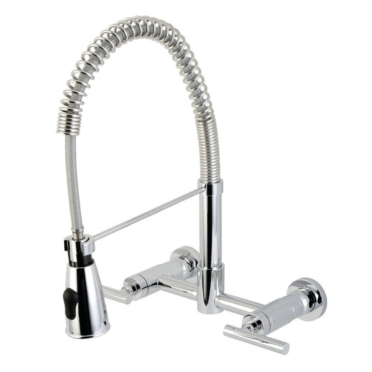 Manhattan Pre-Rinse Kitchen Faucet in Polished Chrome