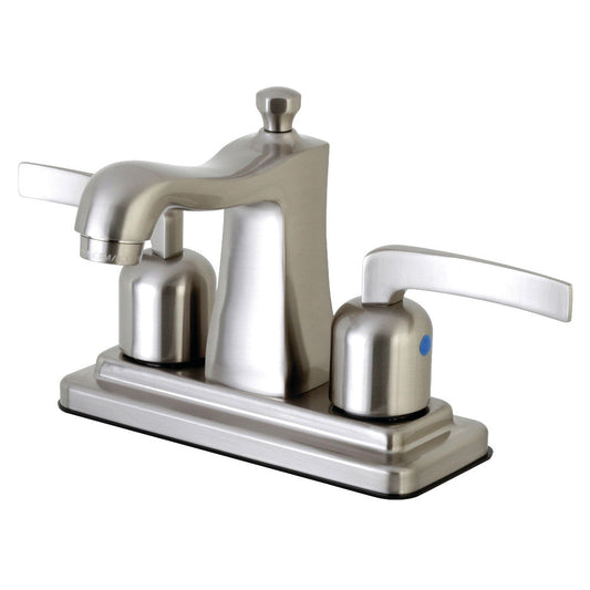 Centurion 4 Inch Centerset Bathroom Faucet in Brushed Nickel