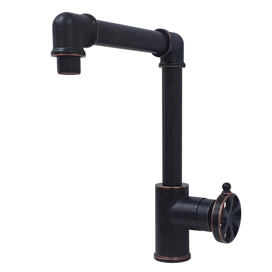 Belknap Single-Hole Bathroom Faucet in Naples Bronze