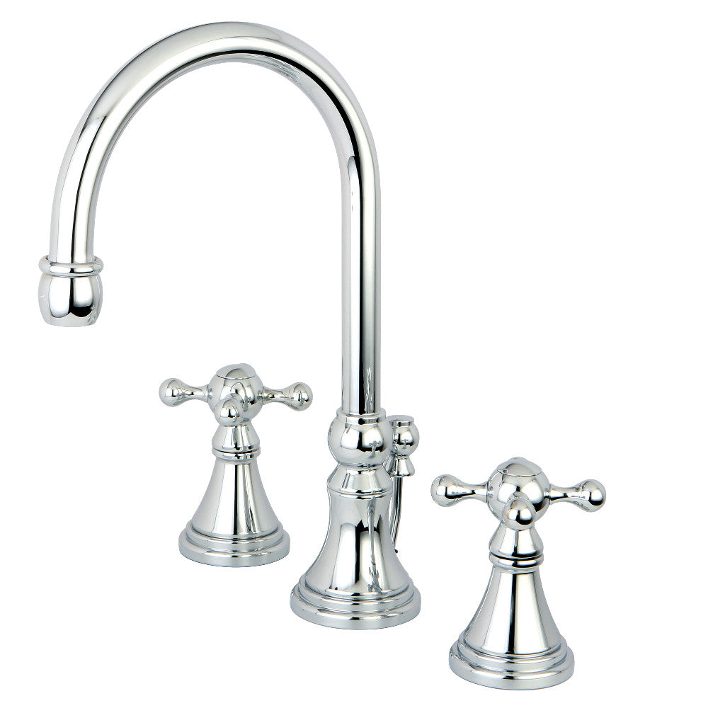 Governor Widespread Bathroom Faucet in Polished Chrome