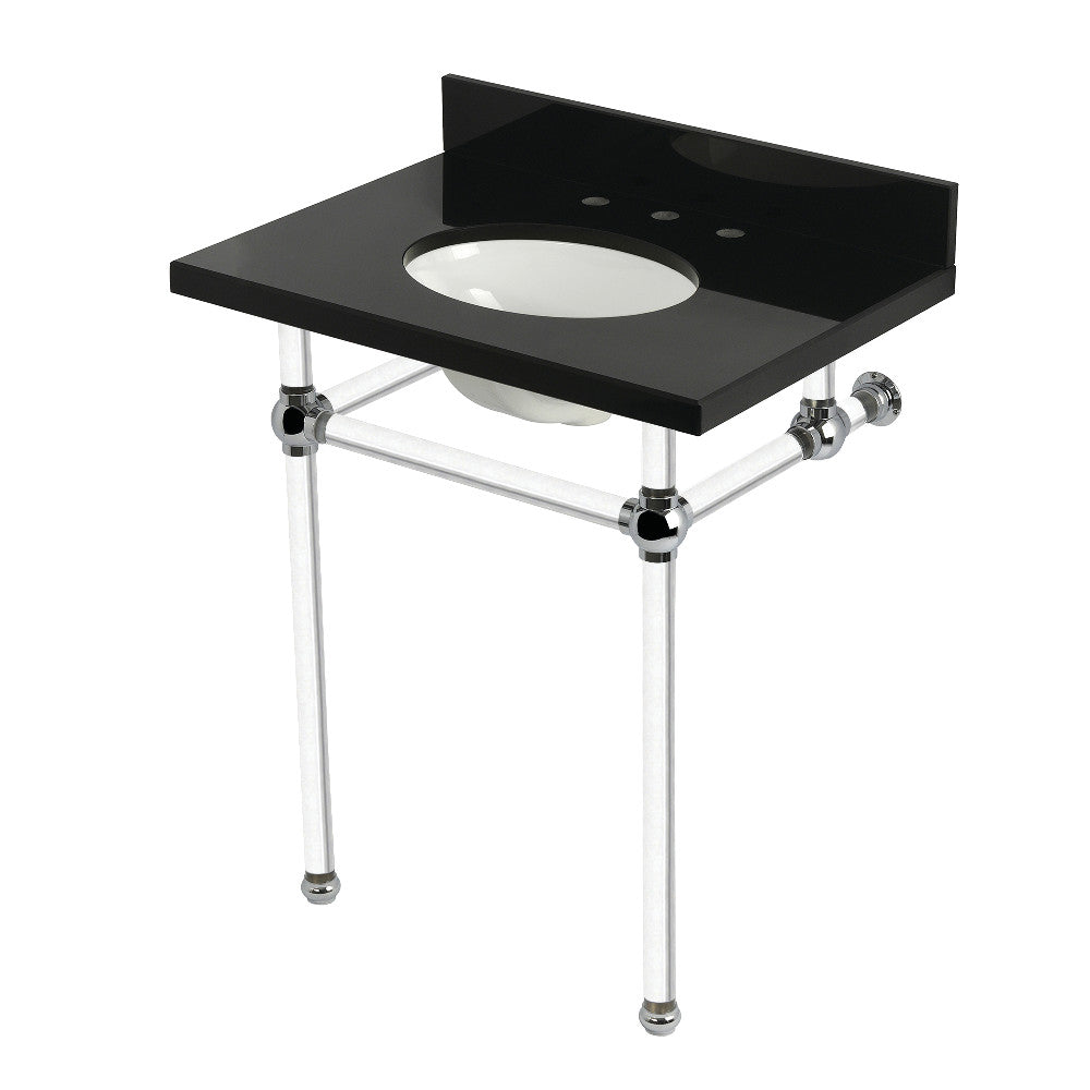 Templeton 30 Inch Console Sink in Polished Chrome