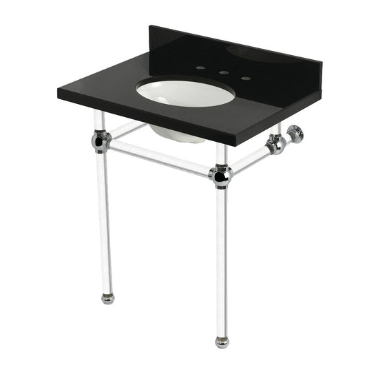 Templeton 30 Inch Console Sink in Polished Chrome