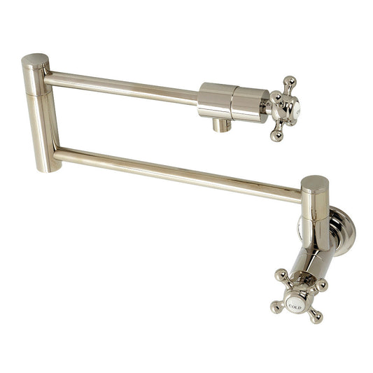 Metropolitan Pot Filler Faucet in Polished Nickel