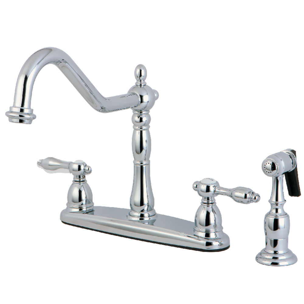 Tudor Centerset Kitchen Faucet in Polished Chrome