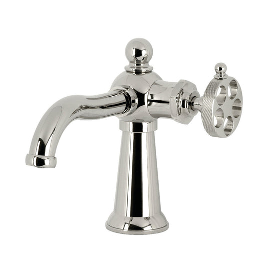 Wendell Single-Hole Bathroom Faucet in Polished Nickel