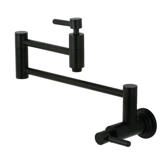 Concord Pot Filler Faucet in Matte Black