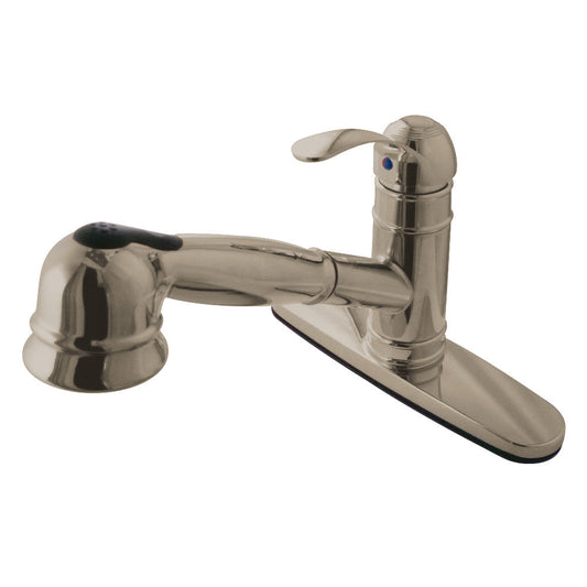 Eden Pull-Out Kitchen Faucet in Brushed Nickel