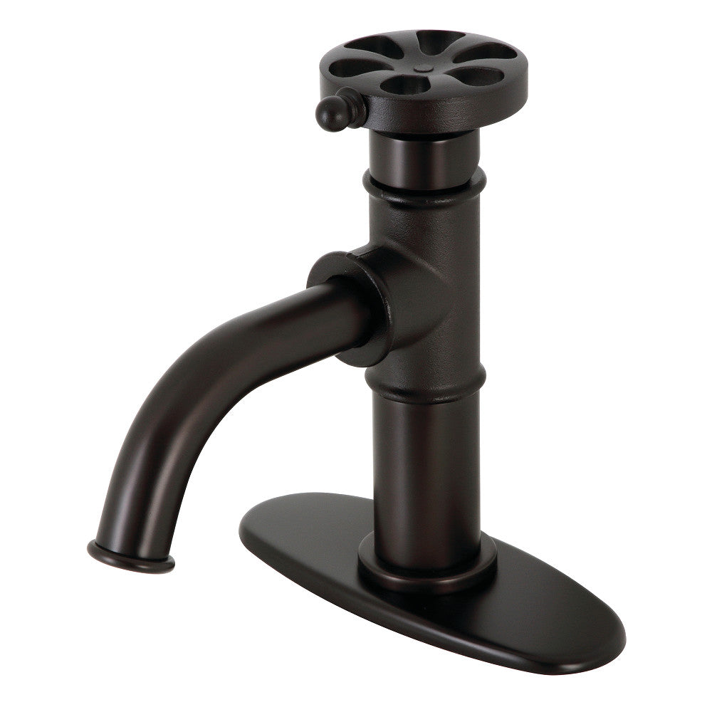 Belknap Single-Hole Bathroom Faucet in Oil Rubbed Bronze