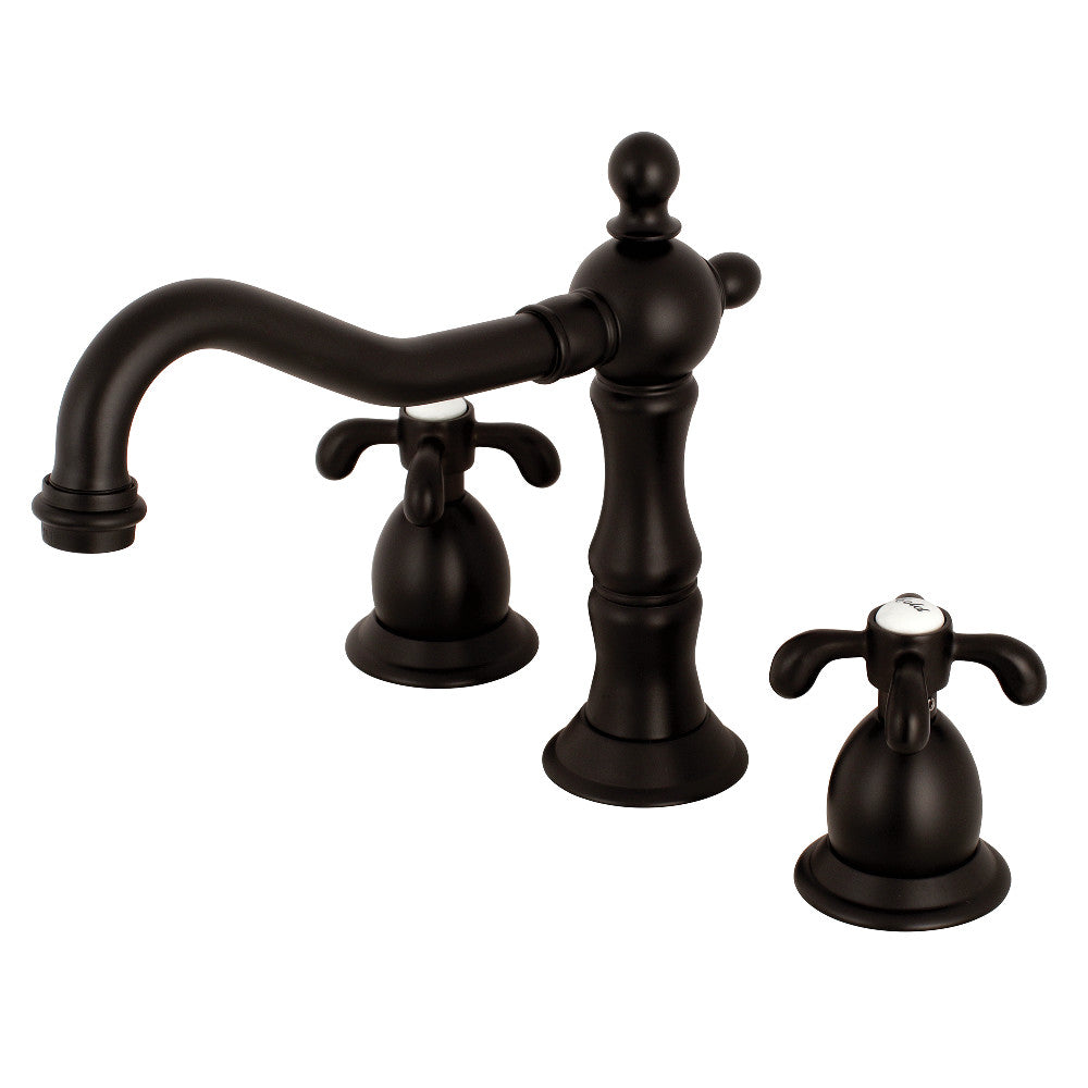 French Country Widespread Bathroom Faucet in Oil Rubbed Bronze