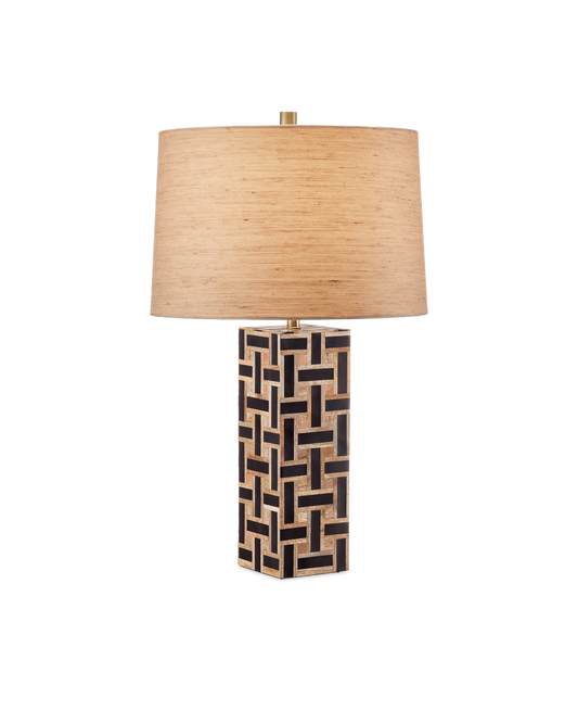 Aarna Black Table Lamp