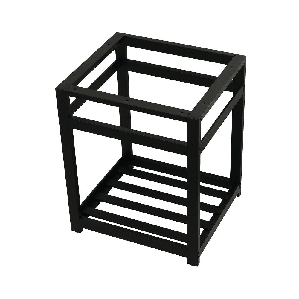 Kingston Commercial 25 Inch Console Sink in Black