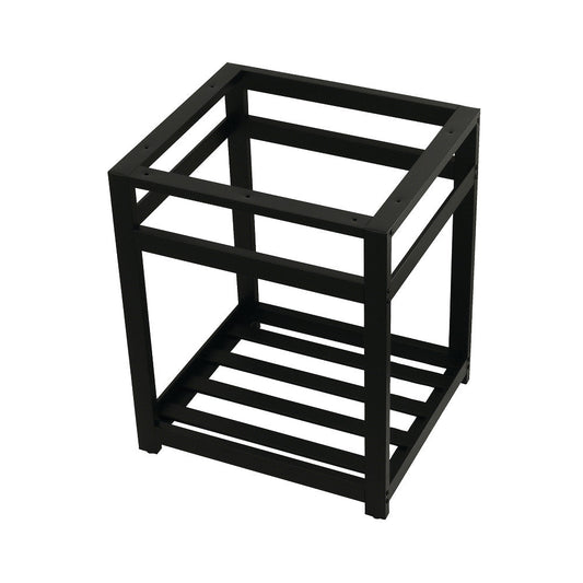 Kingston Commercial 25 Inch Console Sink in Black