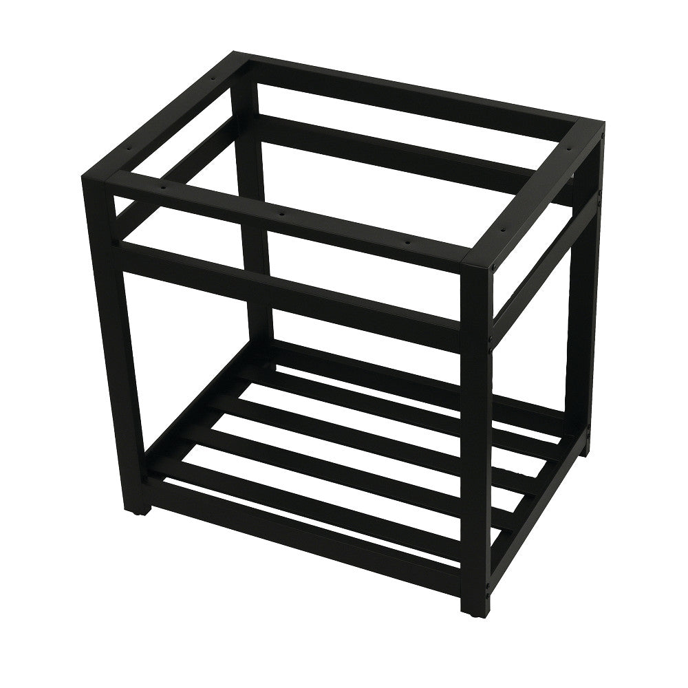 Kingston Commercial 31 Inch Console Sink in Black