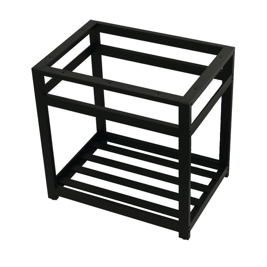 Kingston Commercial 31 Inch Console Sink in Black