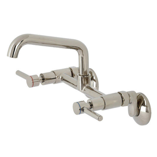 Concord Wall Mount Kitchen Faucet in Polished Nickel