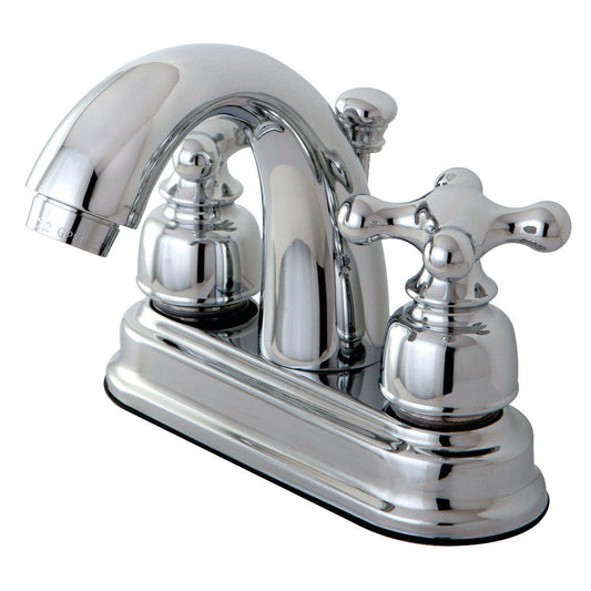 Restoration 4 Inch Centerset Bathroom Faucet in Polished Chrome