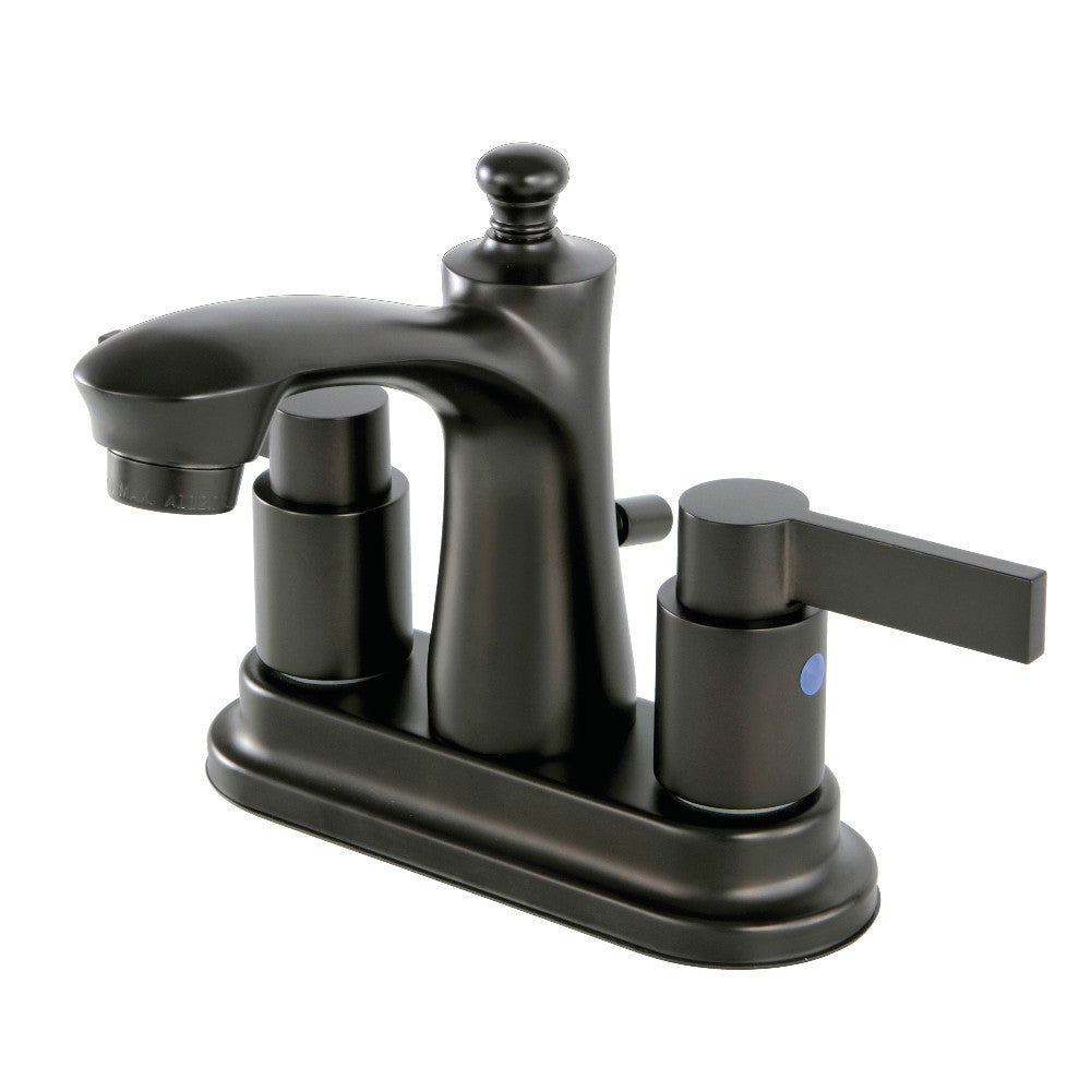NuvoFusion 4 Inch Centerset Bathroom Faucet in Oil Rubbed Bronze