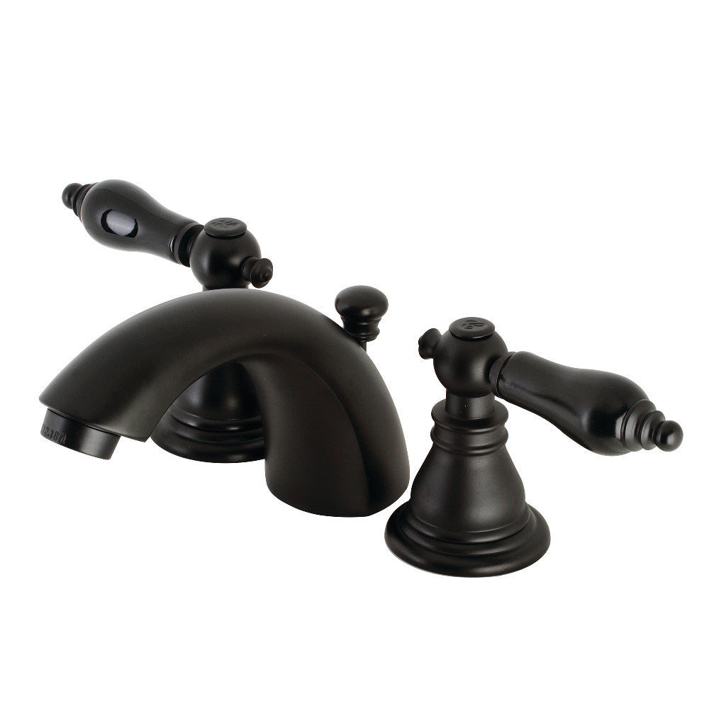 Duchess Mini-Widespread Bathroom Faucet in Matte Black
