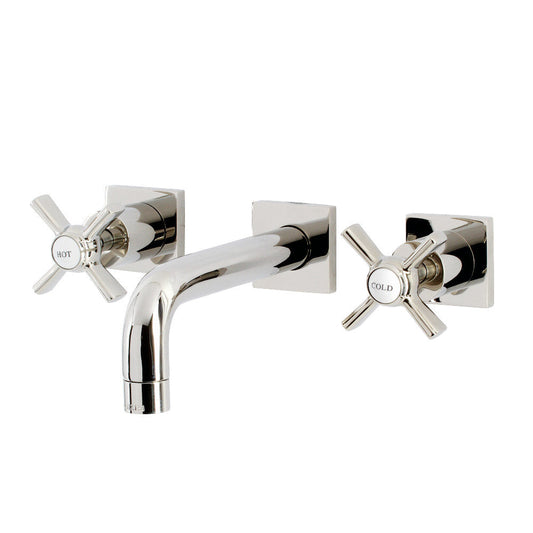 Millennium Wall-Mount Bathroom Faucet in Polished Nickel