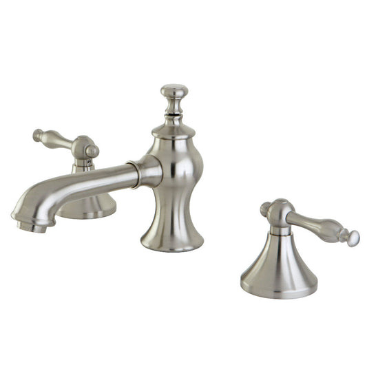 Naples Widespread Bathroom Faucet in Brushed Nickel