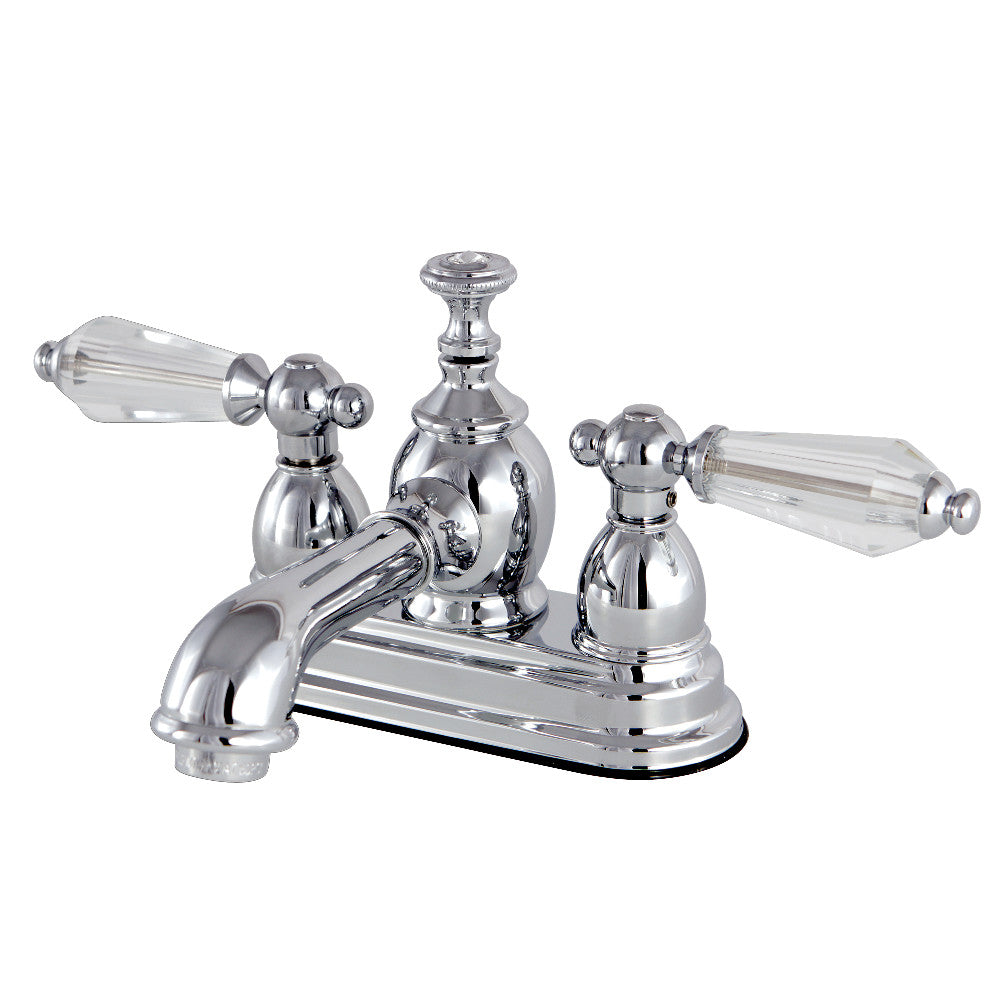 Wilshire 4 Inch Centerset Bathroom Faucet in Polished Chrome