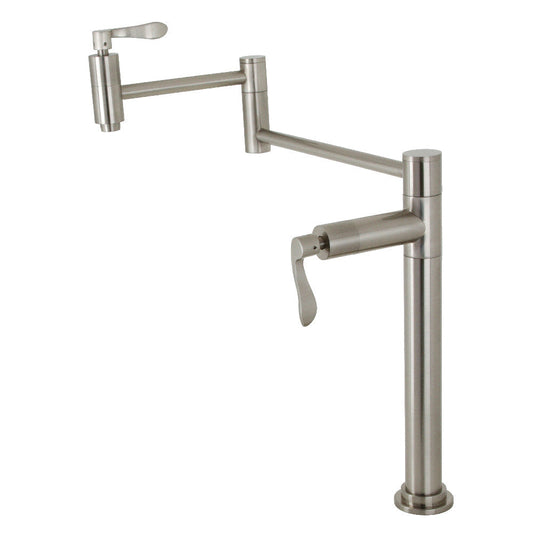 NuWave Pot Filler Faucet in Brushed Nickel