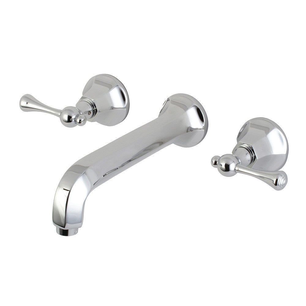Metropolitan Wall-Mount Bathroom Faucet in Polished Chrome