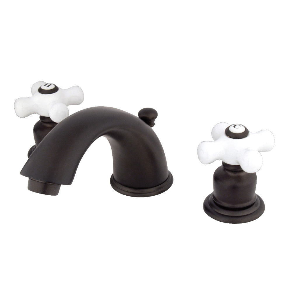 English Country Widespread Bathroom Faucet in Oil Rubbed Bronze
