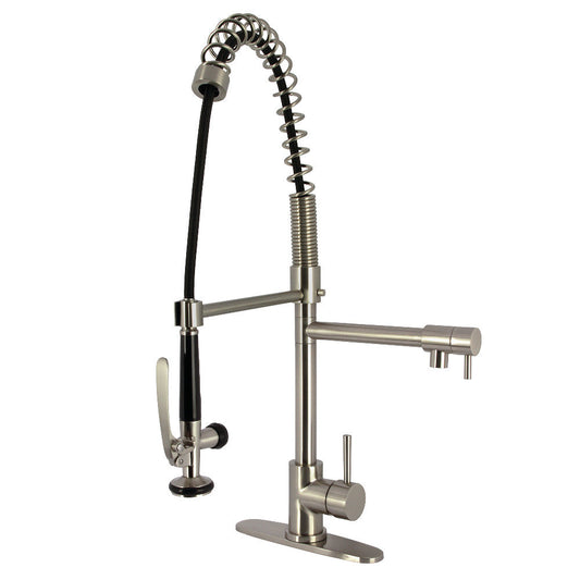 Concord Pre-Rinse Kitchen Faucet in Brushed Nickel
