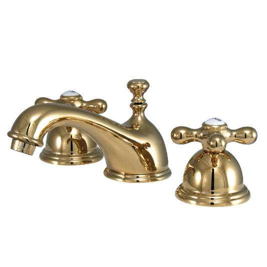Restoration Widespread Bathroom Faucet in Polished Brass