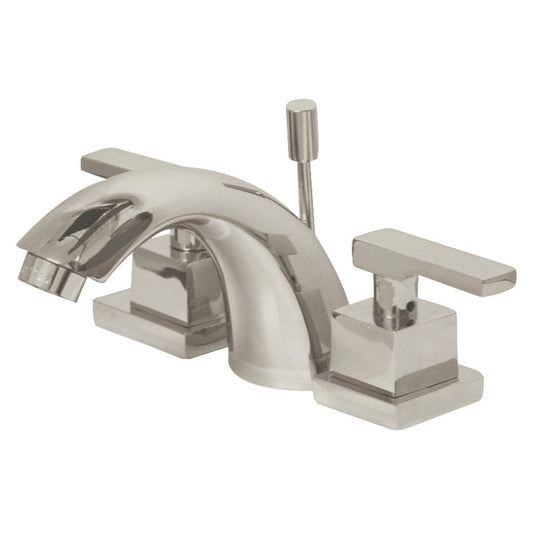 Executive Mini-Widespread Bathroom Faucet in Brushed Nickel