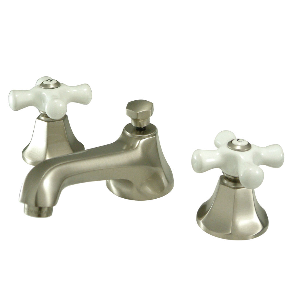 Metropolitan Widespread Bathroom Faucet in Brushed Nickel