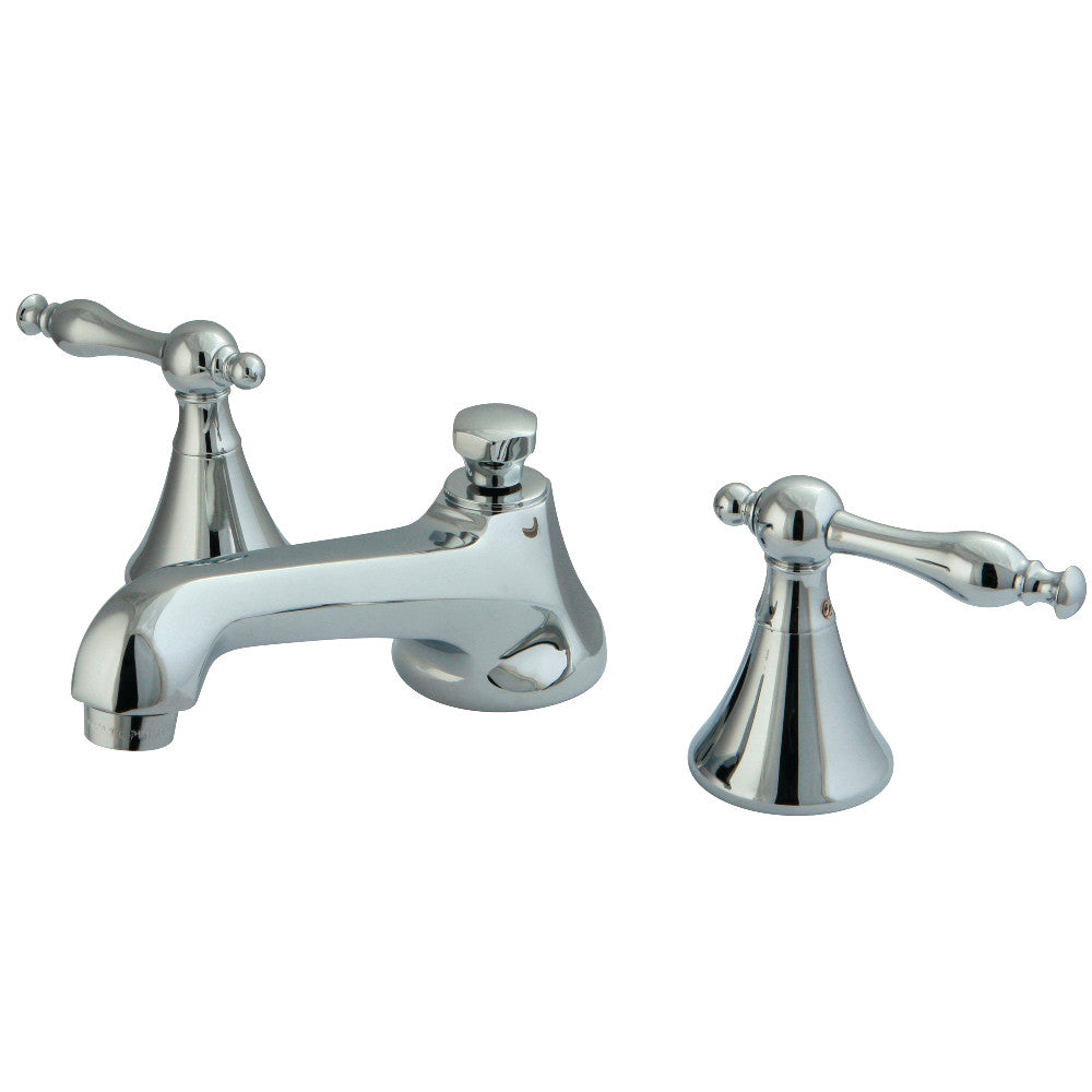 Naples Widespread Bathroom Faucet in Polished Chrome