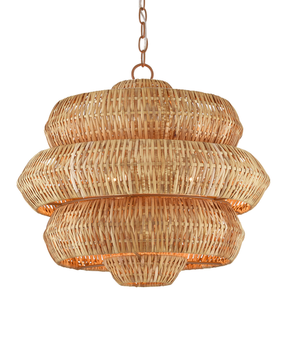 Antibes Small Natural Chandelier