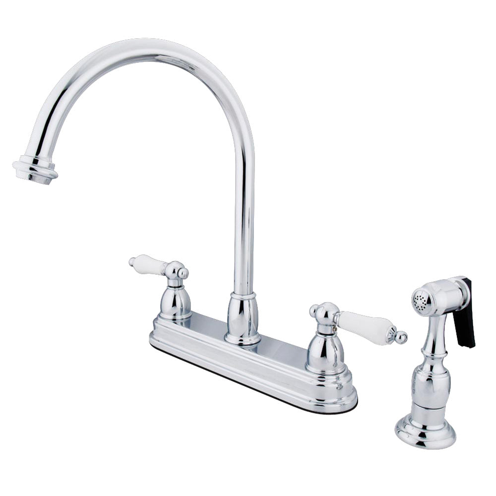 Restoration Centerset Kitchen Faucet in Polished Chrome
