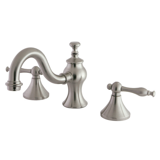 Naples Widespread Bathroom Faucet in Brushed Nickel