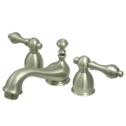 Restoration Mini-Widespread Bathroom Faucet in Brushed Nickel