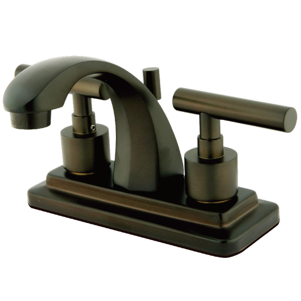 Manhattan 4 Inch Centerset Bathroom Faucet in Oil Rubbed Bronze
