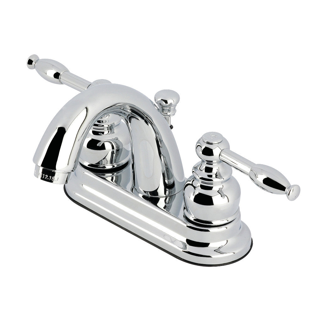 Knight 4 Inch Centerset Bathroom Faucet in Polished Chrome