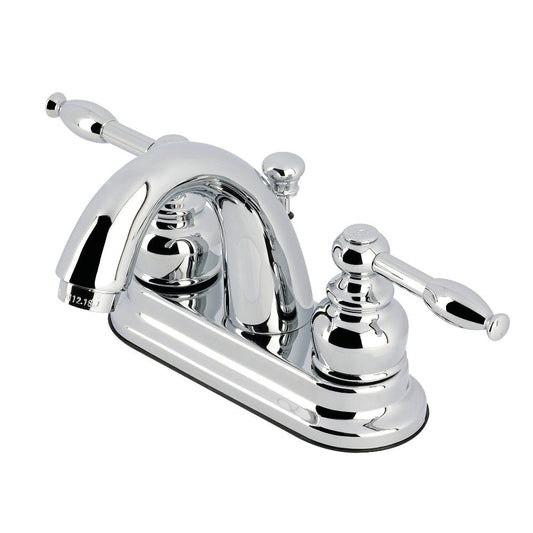 Knight 4 Inch Centerset Bathroom Faucet in Polished Chrome