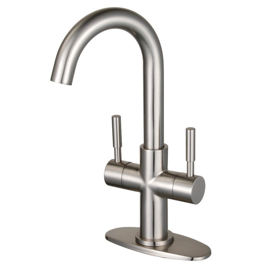 Concord Single-Hole Bathroom Faucet in Brushed Nickel