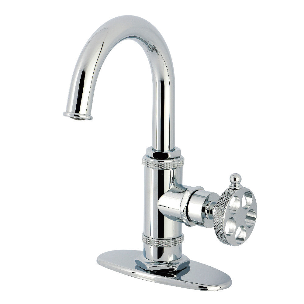 Webb Single-Hole Bathroom Faucet in Polished Chrome