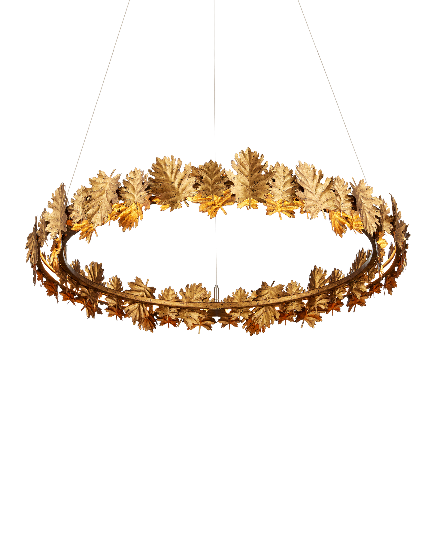 English Oak Chandelier