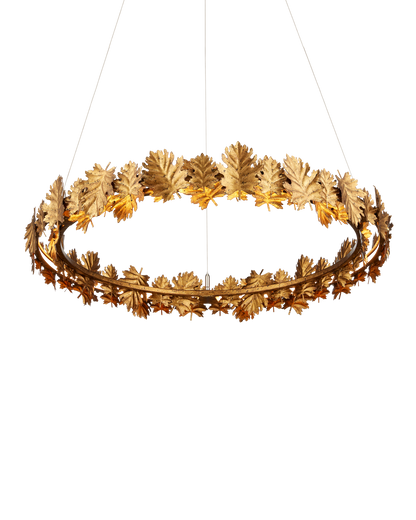 English Oak Chandelier