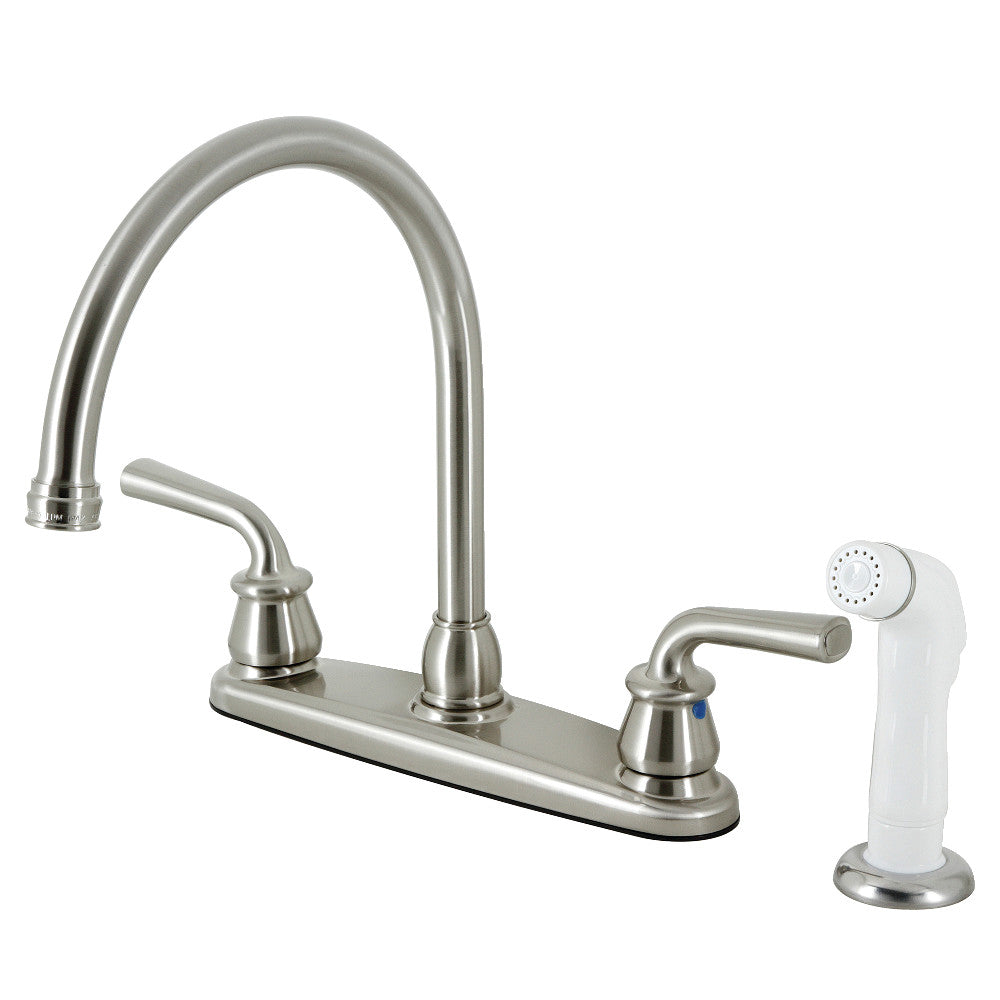 Restoration Centerset Kitchen Faucet in Brushed Nickel